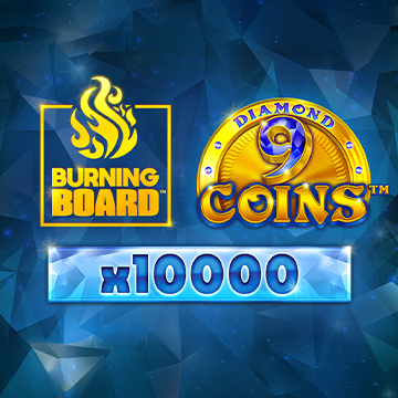9 Coins Diamond Burning Board